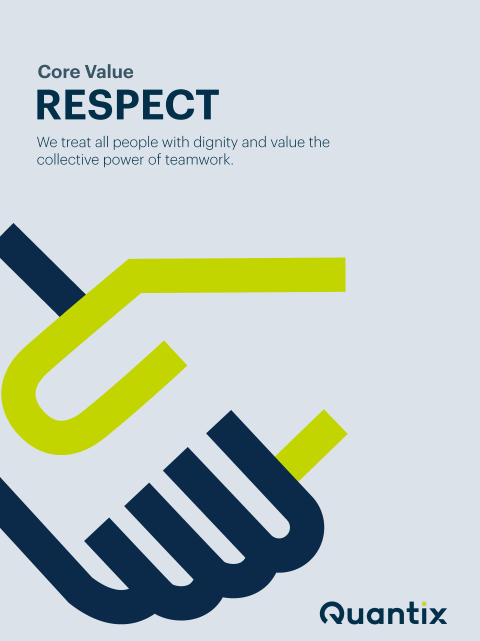 Respect Poster English - Core Value