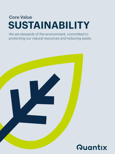 Sustainability Poster English - Core Value