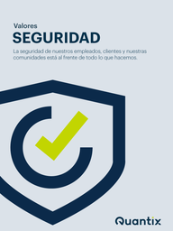 [QTX-SAFETY-SPN] Safety Poster Spanish - Core Value