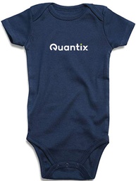 [QTX-ONESIE] Infant Organic Short-Sleeve One-Piece Romper